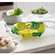Bloom Folding Steamer Basket – Green3 Bloom Folding Steamer Basket – Green3